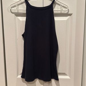 Blue halter